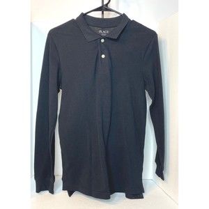 The Children's Place boys long sleeved Black  top - Size XL 14 NWT
